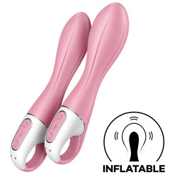 Satisfyer Vibro gonflable Air Pump Vibrator 2 Satisfyer 12 x 3.5cm Rose